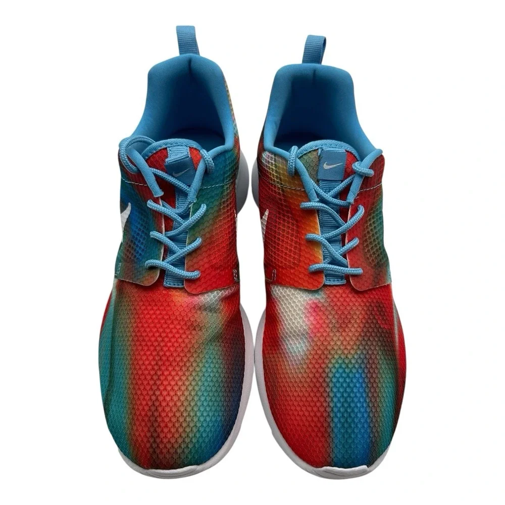 Nike Roshe One Flight Weight GS Running Shoes Youth 6 Womens 7.5 Rainbow Sneaker